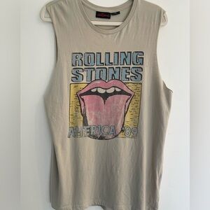The Rolling Stones Tank Top, Men Size L